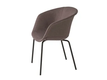 DUNK 1191M - Upholstered fabric chair with armrests by Et al. - view 2